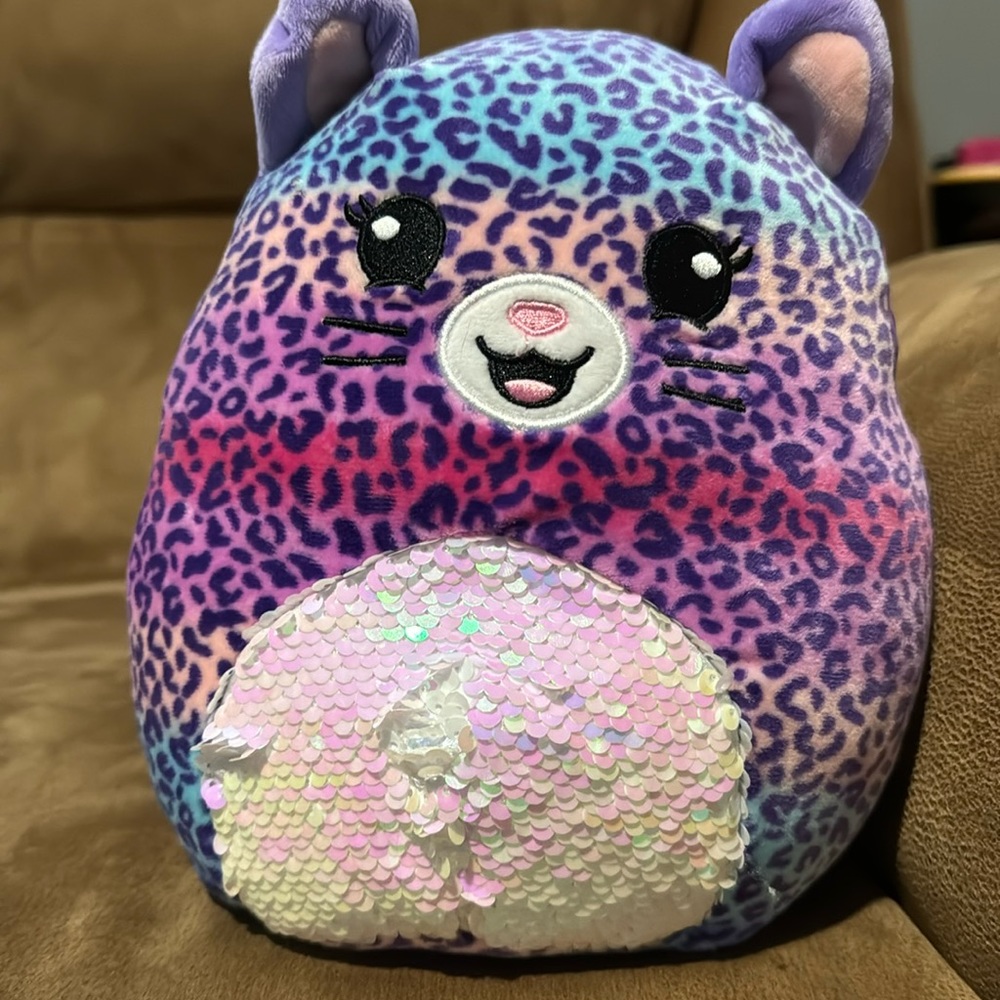 Squishmallow 8inch Mystery Leopard- no tag